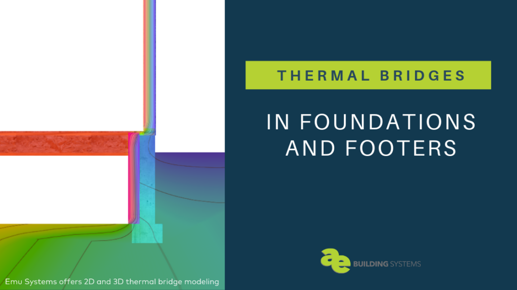 Thermal Bridging in footers and foundations