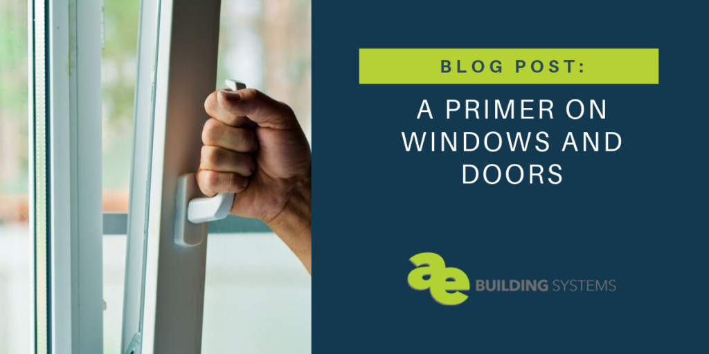 A Primer on Windows and Doors