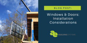 Blog header - windows & doors installation considerations