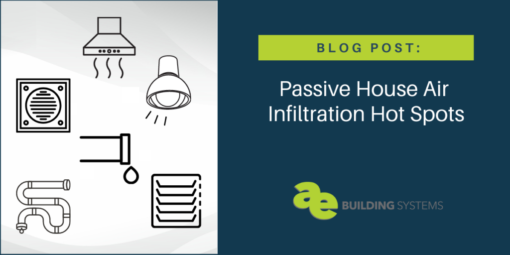 Passive House Air Infiltration Hot Spots