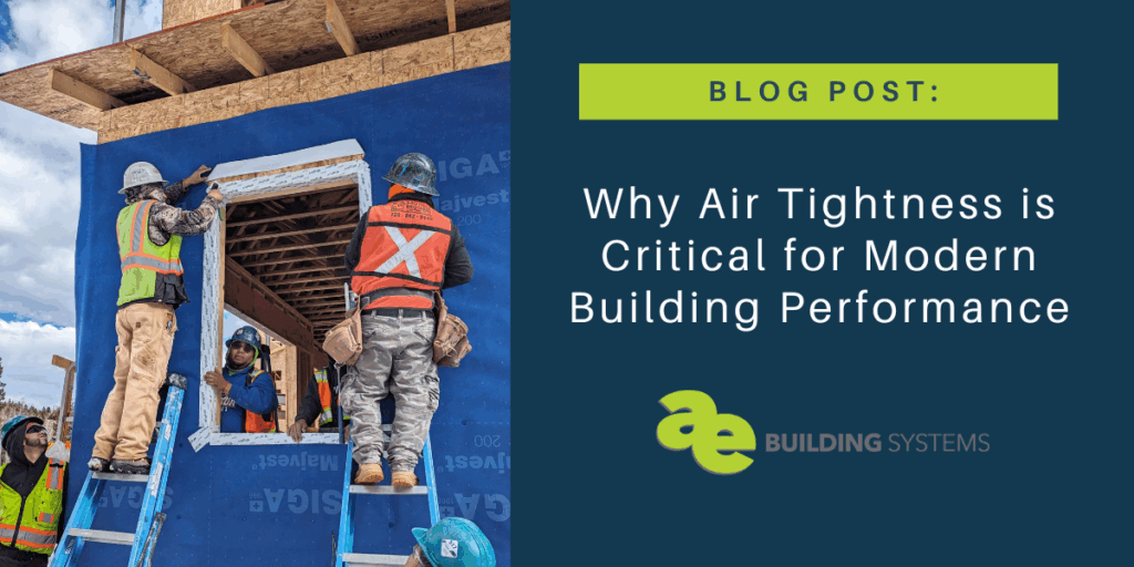 Why Air Tightness is Critical for Modern Building Performance